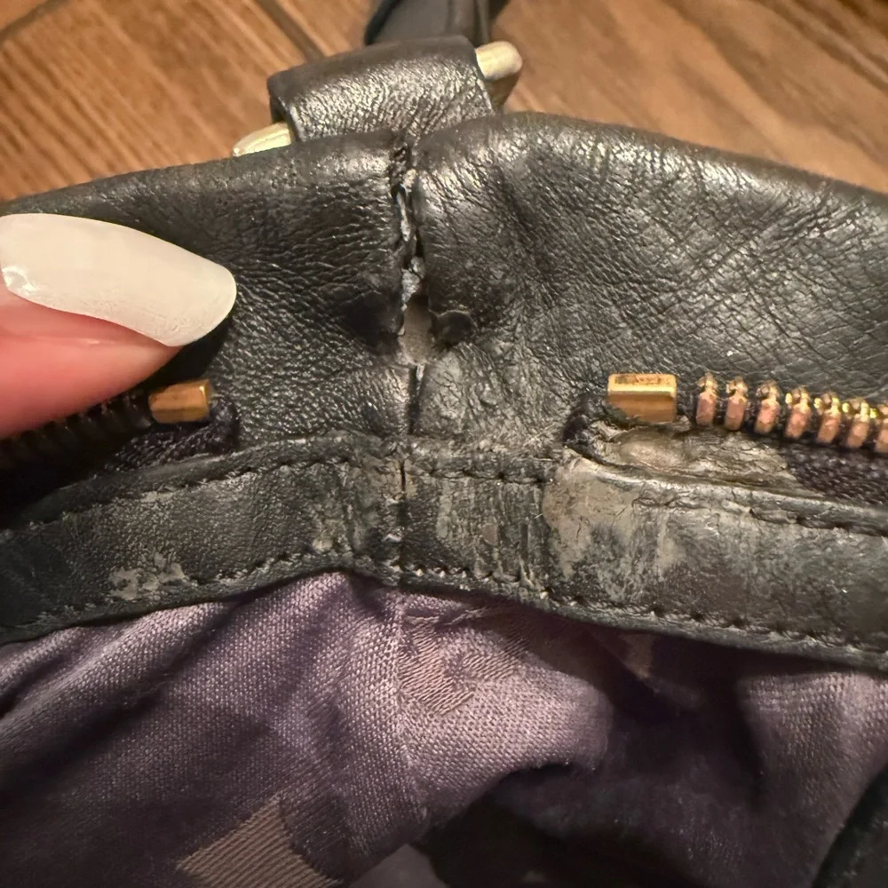 MCM Black Leather Crossbody - Picture 8 of 14